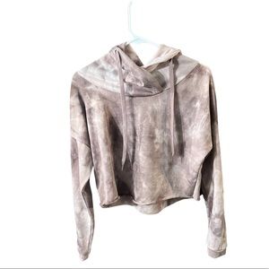3/$30 🖤Rue 21 Tie Dye Cropped hoodie Size Small